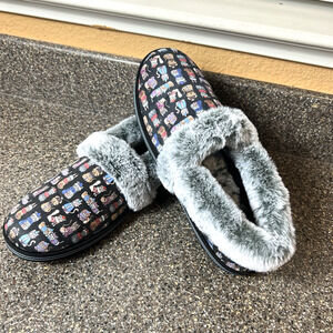 Skechers BOBS for CATS Womens 8 Outdoor/Indoor Multicolor Slipper Comfort Casual